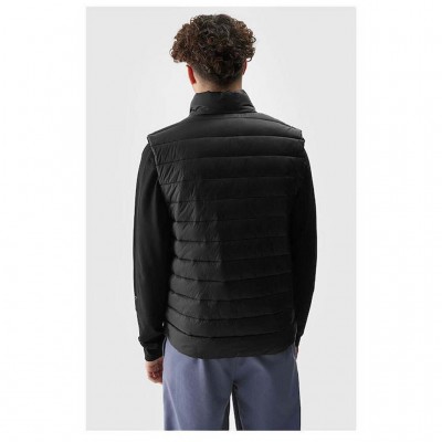 4F VEST JACKET 4FWAW24TVJAM145 20S ΜΑΥΡΟ