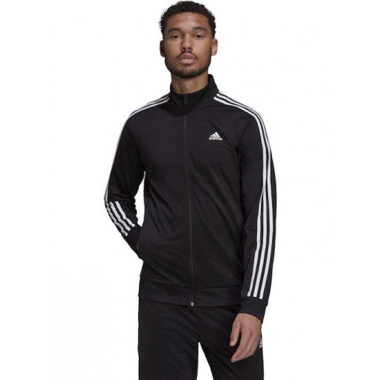 ADIDAS ESSENTIALS WARM-UP 3-STRIPES H46099 ΜΑΥΡΟ