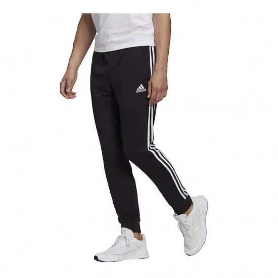 ADIDAS ESSENTIALS 3 STRIPES BLACK GK8831 ΜΑΥΡΟ ΛΕΥΚΟ