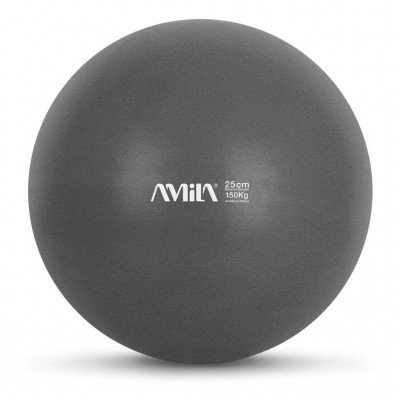 AMILA ΜΠΑΛΑ ΓΥΜΝΑΣΤΙΚΗΣ PILATES BALL 25CM 95819 ΜΑΥΡΟ 