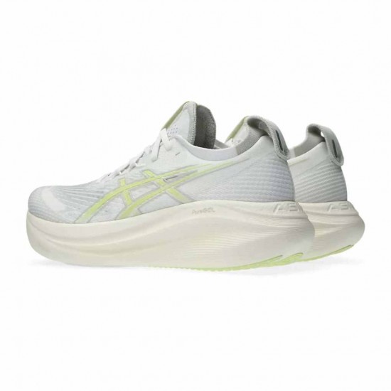 ASICS GEL NIMBUS 27 1011B958 101 ΛΕΥΚΟ ΛΑΙΜ