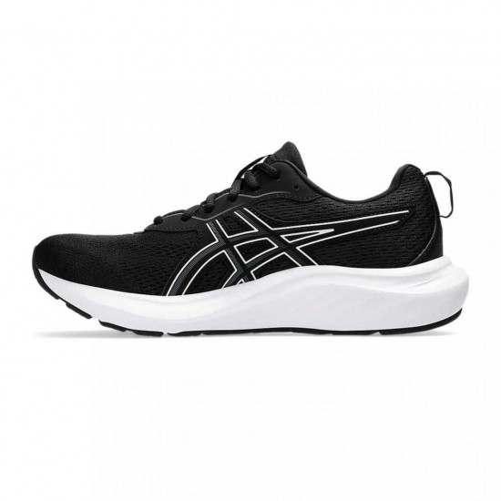 ASICS GEL-CONTEND 9 1012B681 002 ΜΑΥΡΟ ΛΕΥΚΟ