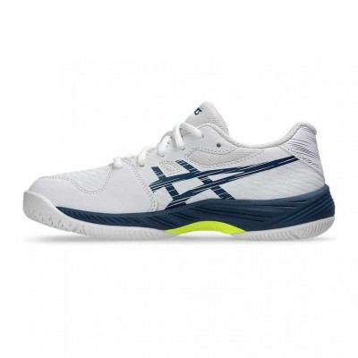 ASICS GEL GAME 9 GS 1044A052 104 ΛΕΥΚΟ ΜΠΛΕ