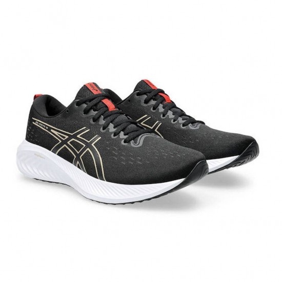 ASICS GEL-EXCITE 10 1011B600 010 ΜΑΥΡΟ ΜΠΕΖ