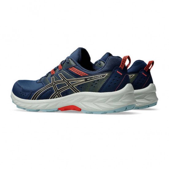 ASICS GEL-VENTURE 9 1011B486 408 ΜΠΛΕ ΛΑΔΙ