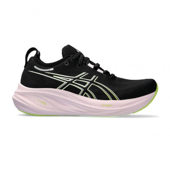 ASICS GEL-NIMBUS 26 1012B601 004 ΜΑΥΡΟ ΡΟΖ