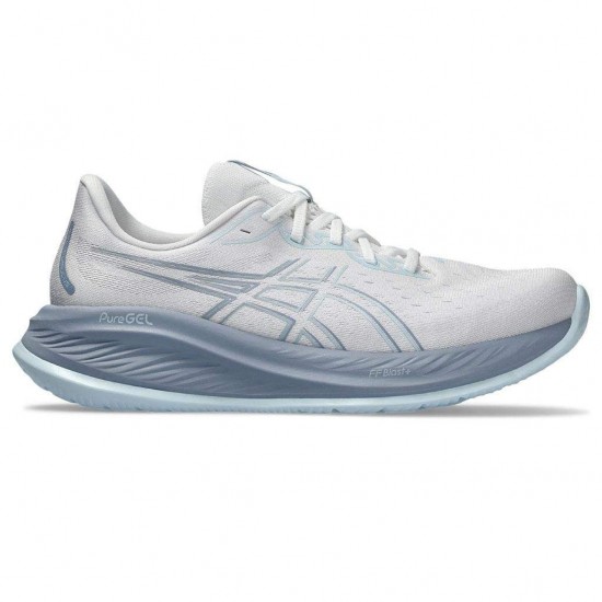 ASICS GEL-CUMULUS 26 1011B792 102 ΛΕΥΚΟ ΓΚΡΙ