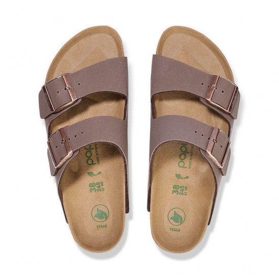 BIRKENSTOCK ARIZONA PLATFORM FLEX 1027417 MOKA