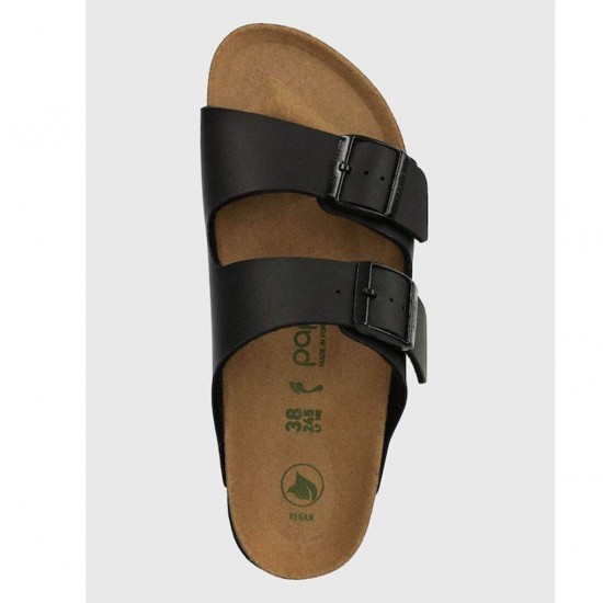 BIRKENSTOCK ARIZONA PLATFORM FLEX 1027395 ΜΑΥΡΟ