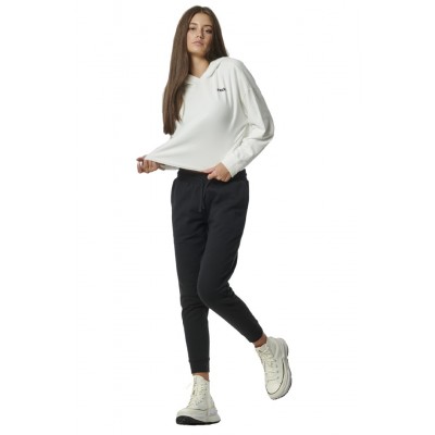 BODY ACTION ΓΥΝΑΙΚΕΙΟ FLEECE JOGGER ΠΑΝΤΕΛΟΝΙ 021334 01 ΜΑΥΡΟ