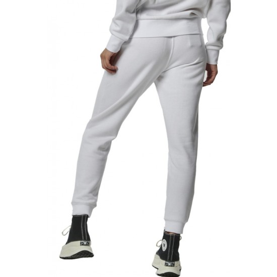 BODY ACTION ΓΥΝΑΙΚΕΙΟ FLEECE JOGGER ΠΑΝΤΕΛΟΝΙ 021334 01 ΛΕΥΚΟ