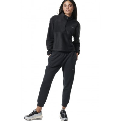 BODY ACTION TECH FLEECE ΠΑΝΤΕΛΟΝΙ 021444 01 ΜΑΥΡΟ 