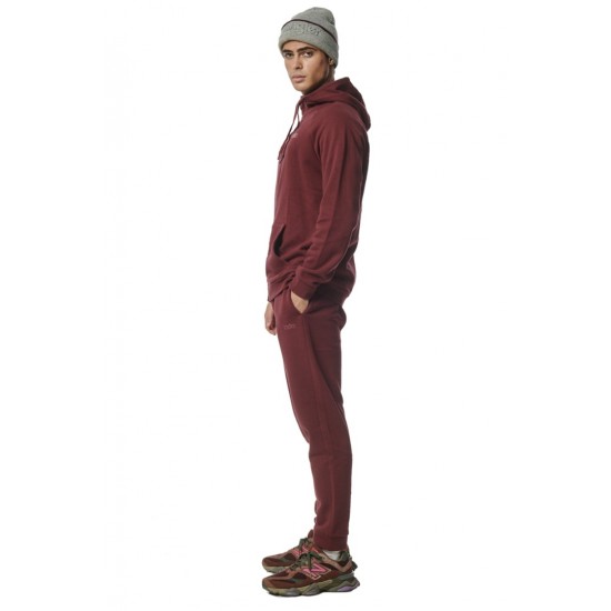 BODY ACTION ΑΝΔΡΙΚΟ FLEECE JOGGER ΠΑΝΤΕΛΟΝΙ 023331 01 ΜΠΟΡΝΤΟ 