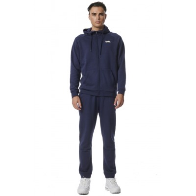 BODY ACTION ΑΝΔΡΙΚΟ FLEECE JOGGER ΠΑΝΤΕΛΟΝΙ 023331 01 ΜΠΛΕ