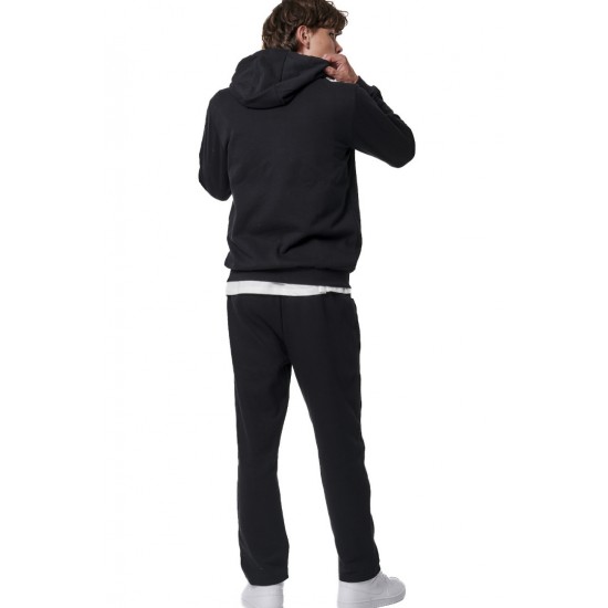 BODY ACTION FLEECE ΠΑΝΤΕΛΟΝΙ OPEN LEG 023439 01 ΜΑΥΡΟ 