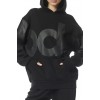 BODY ACTION ΦΟΥΤΕΡ OVERSIZE HOODIE 061331 01 ΜΑΥΡΟ 