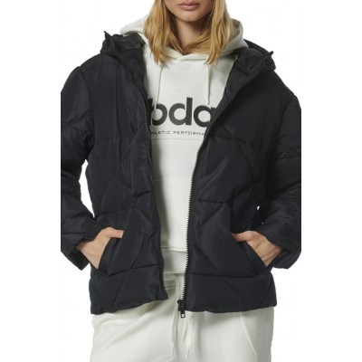 BODY ACTION ΚΑΠΙΤΟΝΕ PUFFER JACKET 071331 01 ΜΑΥΡΟ 