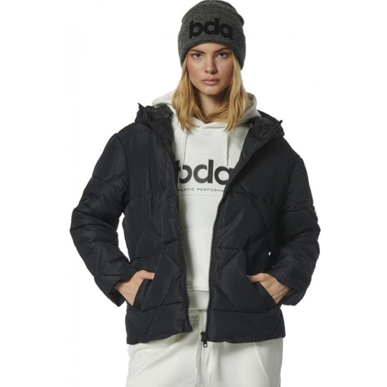 BODY ACTION ΚΑΠΙΤΟΝΕ PUFFER JACKET 071331 01 ΜΑΥΡΟ 