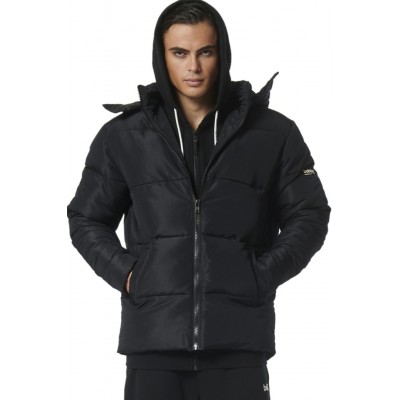 BODY ACTION PUFFER JACKET WITH DETACHABLE HOODIE 073327 01 ΜΑΥΡΟ 