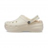 CROCS CLASSIC PLATFORM LINED CLOG 207938 2Y2 ΚΡΕΜ