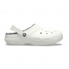 CROCS CLASSIC LINED CLOG 20359110M ΛΕΥΚΟ ΓΚΡΙ