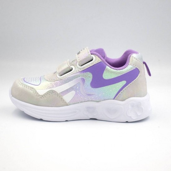 DISNEY SPORT SHOES EVA WITH LIGHTS D431057S ΑΣΗΜΙ ΛΙΛΑ