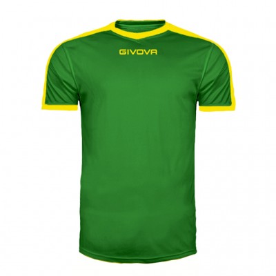 GIVOVA SHIRT REVOLUTION MAC04 1307 GREEN YELLOW