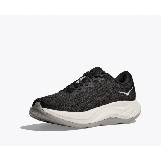 HOKA RINCON 4 1155130 BWHT ΜΑΥΡΟ ΛΕΥΚΟ