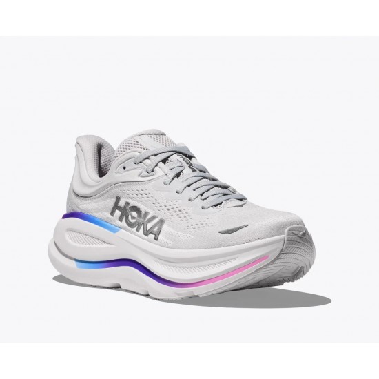 HOKA BONDI 9 1162012 CYWH ΛΕΥΚΟ ΜΩΒ