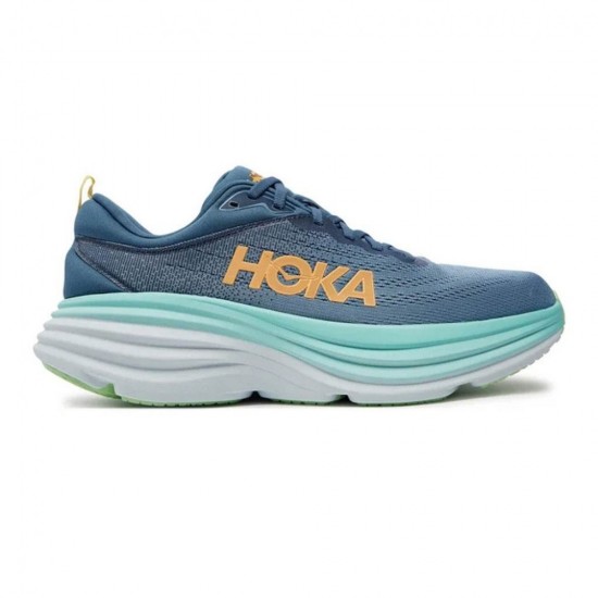 HOKA BONDI 8 1123202 RHD  ΜΠΛΕ ΜΕΝΤΑ