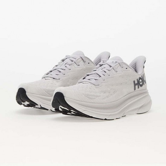 HOKA CLIFTON 9 1127895 NCSW ΛΕΥΚΟ ΓΚΡΙ