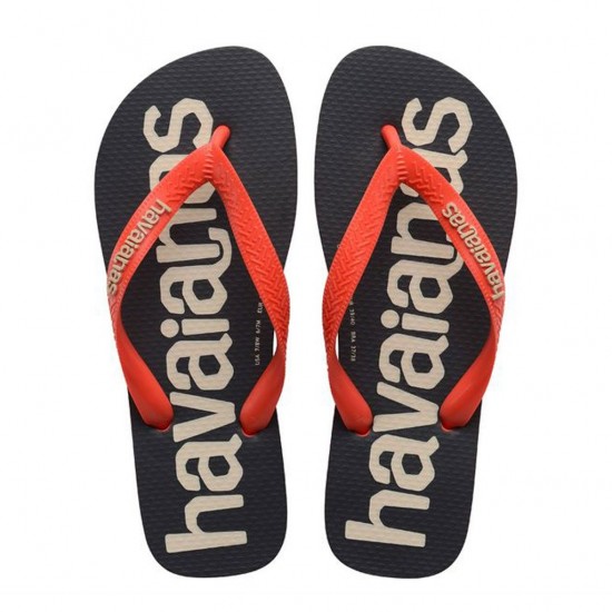 HAVAIANAS TOP LOGOMANIA 2 4145741 5023 ΜΑΥΡΟ ΚΟΚΚΙΝΟ