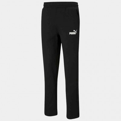 PUMA ESS LOGO PANTS FL 586718 01 ΜΑΥΡΟ