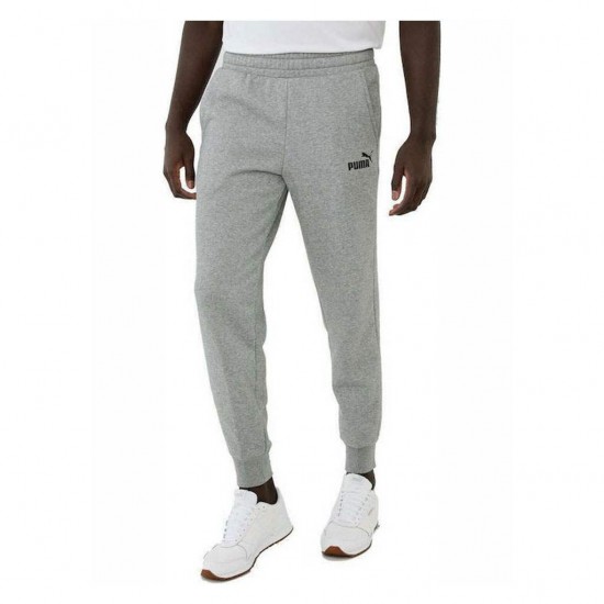 PUMA ESS LOGO PANTS 586714 23 ΓΚΡΙ