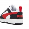 PUMA REBOUND V6 LOW 392328 04 ΛΕΥΚΟ ΜΑΥΡΟ