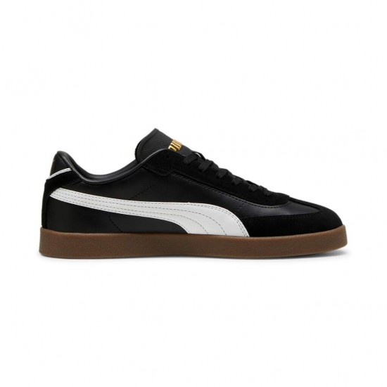 PUMA CLUB II ERA 397447 07 ΜΑΥΡΟ ΛΕΥΚΟ 