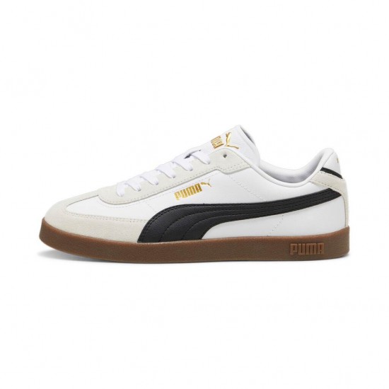 PUMA CLUB II ERA 397447 07 ΛΕΥΚΟ ΜΑΥΡΟ 