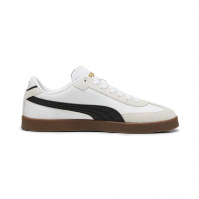 PUMA CLUB II ERA 397447 07 ΛΕΥΚΟ ΜΑΥΡΟ 