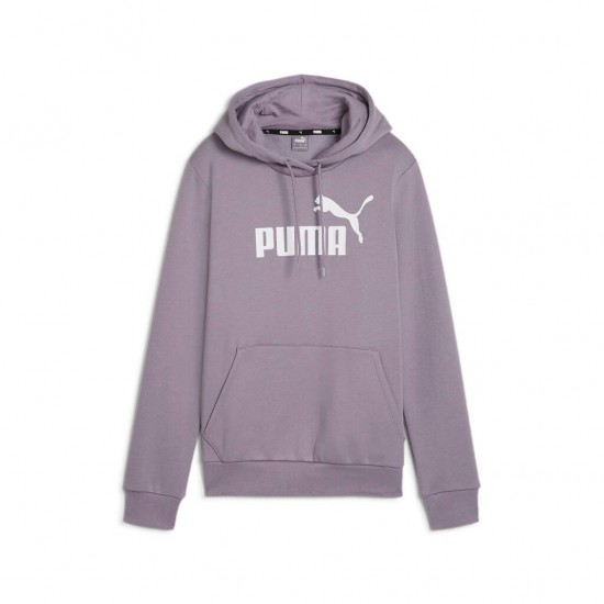 PUMA W ESS LOGO HOODIE FL 586789 30 ΛΙΛΑ