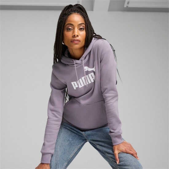 PUMA W ESS LOGO HOODIE FL 586789 30 ΛΙΛΑ