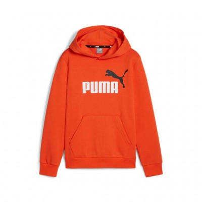 PUMA ESS 2 COL BIG LOGO HOODIE FL 586987 18 ΠΟΡΤΟΚΑΛΙ