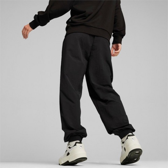 PUMA ESS WOVEN PANTS 680406 01 ΜΑΥΡΟ