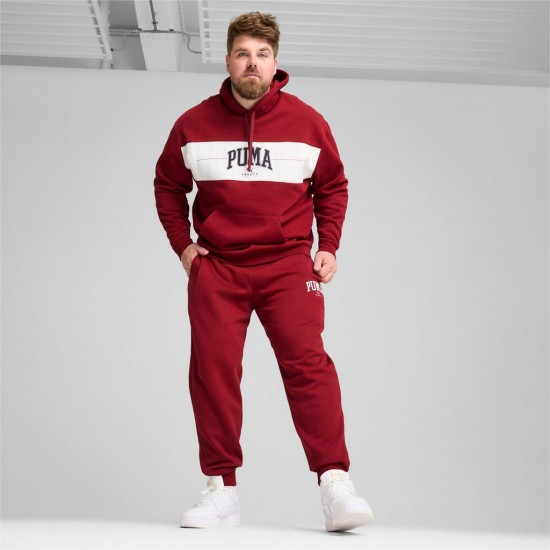 PUMA SQUAD HOODIE 681796 13 ΜΠΟΡΝΤΟ