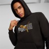 PUMA ESS + LOGO LAB HOLIDAY HOODIE 681851 01 ΜΑΥΡΟ ΧΡΥΣΟ