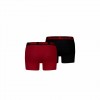 PUMA BASIC BOXER 2PACK 701226387 027 ΜΠΟΡΝΤΟ ΜΑΥΡΟ