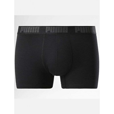 PUMA BASIC BOXER 2PACK 701226387 003 ΓΚΡΙ ΜΑΥΡΟ