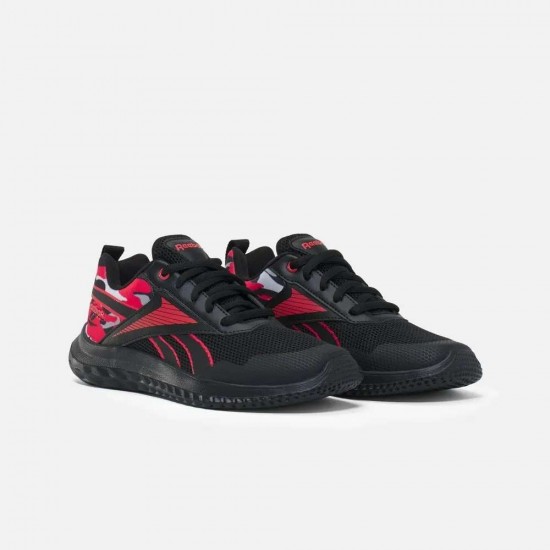 REEBOK RUSH RUNNER 5 100211357 ΜΑΥΡΟ ΚΟΚΚΙΝΟ