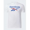 REEBOK BIG STACKED LOGO TEE 100071175 ΛΕΥΚΟ