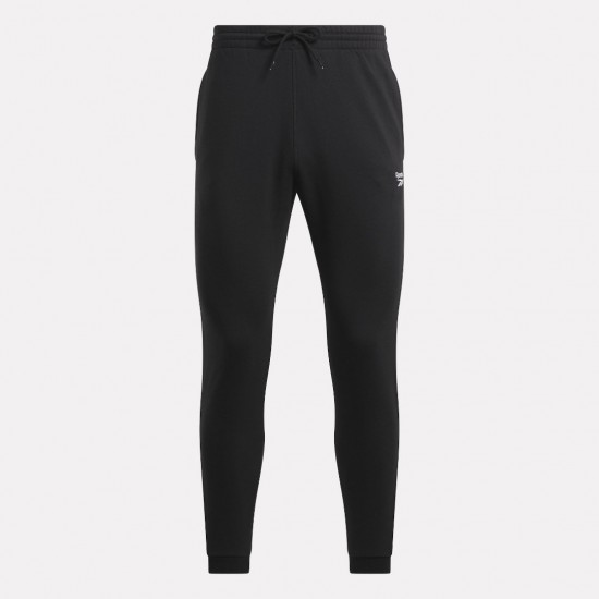 REEBOK IDENTITY SMALL LOGO FLEECE JOGGER 100202842 ΜΑΥΡΟ