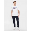 REEBOK BIG STACKED LOGO TEE 100071175 ΛΕΥΚΟ